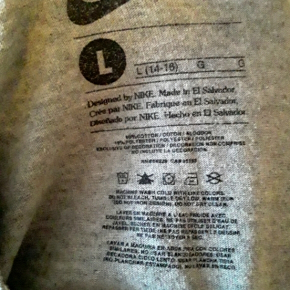 Nike Classic Just Do It Teen Unisex LongsleeveTee - Picture 11 of 12